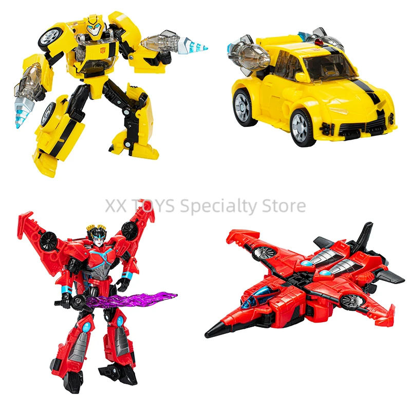 Hasbro Transformers Legacy United Deluxe Class Animated Universe Bumblebee Windblade Magneous Autobot Chase Converting Kid Gifts