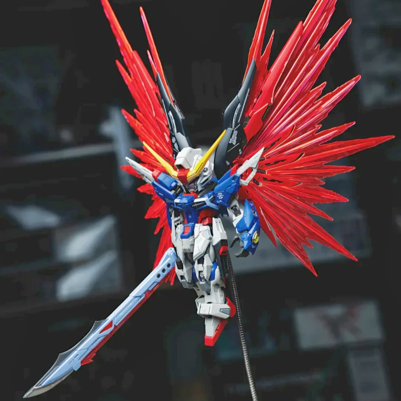 

SUPA MGSD Zgmf-X42s Destiny Action Figure V2 Zeus Silhouette Plastic Skeleton Assembly Model Kits Robot Collectible Model Toy