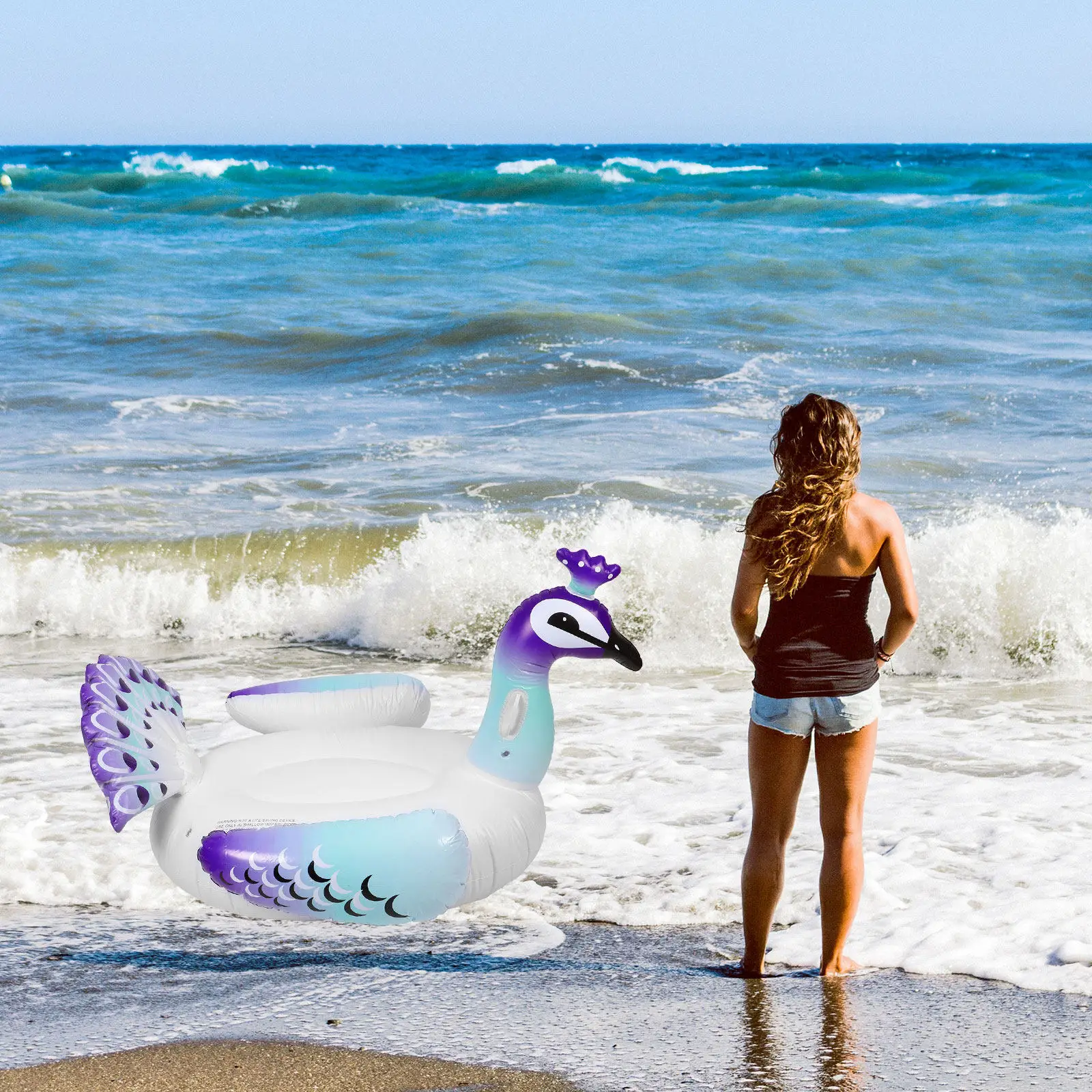 Aufblasbarer Schwimmsitz für Erwachsene, Schwimmende Pool-Liege zum Aufblasen