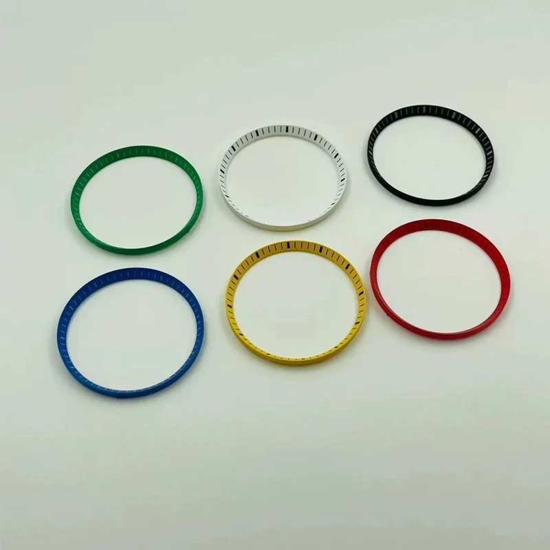 

New NH35 Literal Bezel 30.5mm Mechanical Bezel Modified NH36 Diving Dial Bezel Assembly Table Scale Inner Shadow Ring