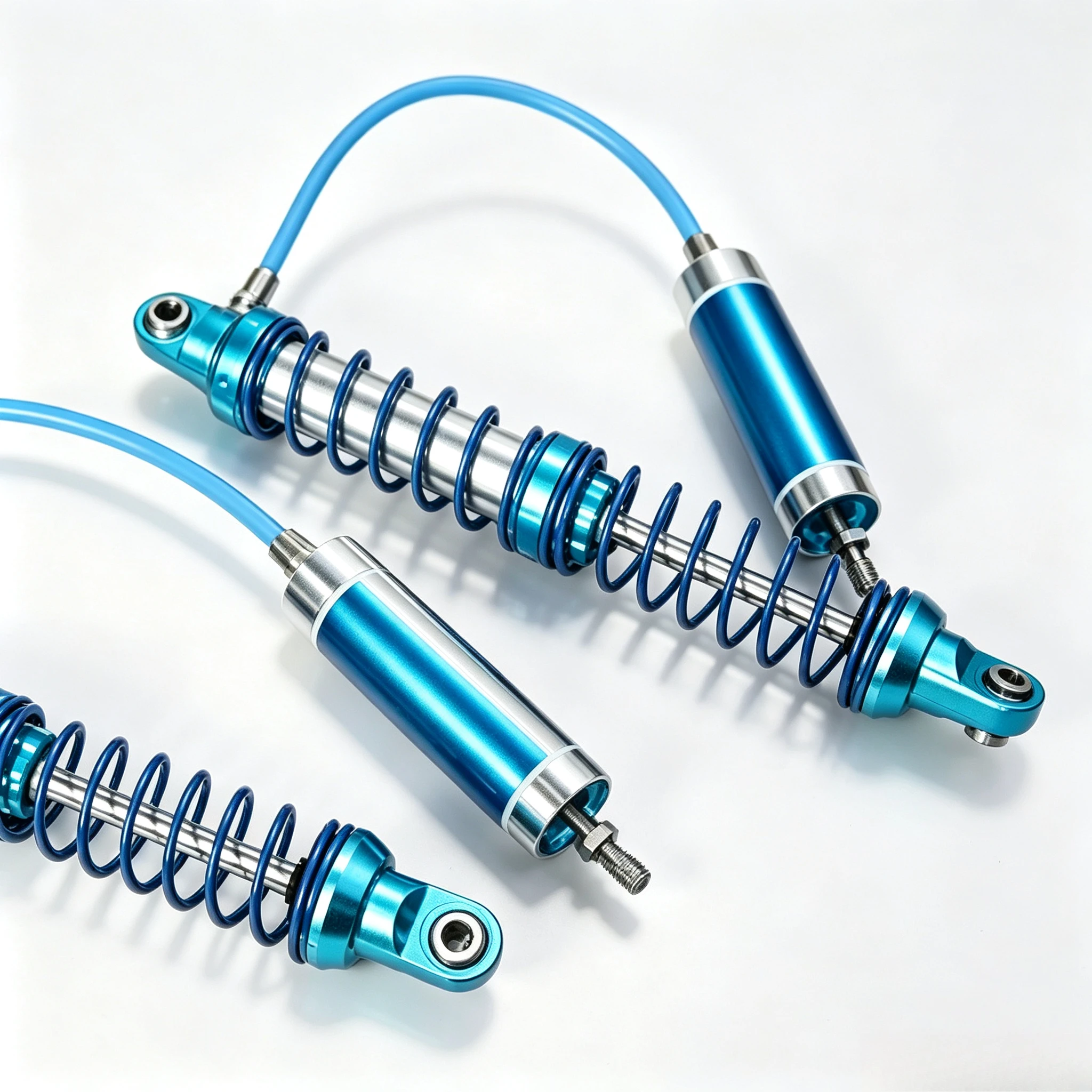 1/10 RC Rock Crawler Negative Pressure Oil Pressure Shock Absorber Adjustable Damper Easy Control Upgrade Parts for Axial SCX10