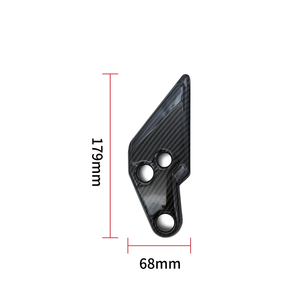 For Kawasaki Ninja 1000sx Carbon Fiber Footrest Covers Motorcycle Accessories