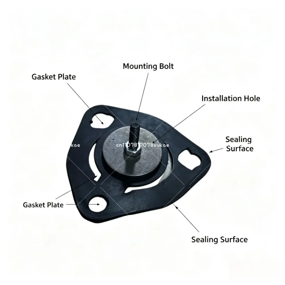 762D-21C-000 Marine Seawater Pump Spare Parts Bearing Water Seal Copper Impeller Water Pump Shaft