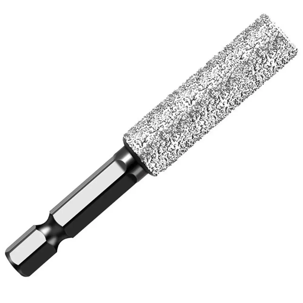 High Quality 6/8/10/12mm Diamond Drill Bit Granite Ceramic Brazing Hole Opener Hexagonal Shank Dry Ceramic Tile Hole Saw