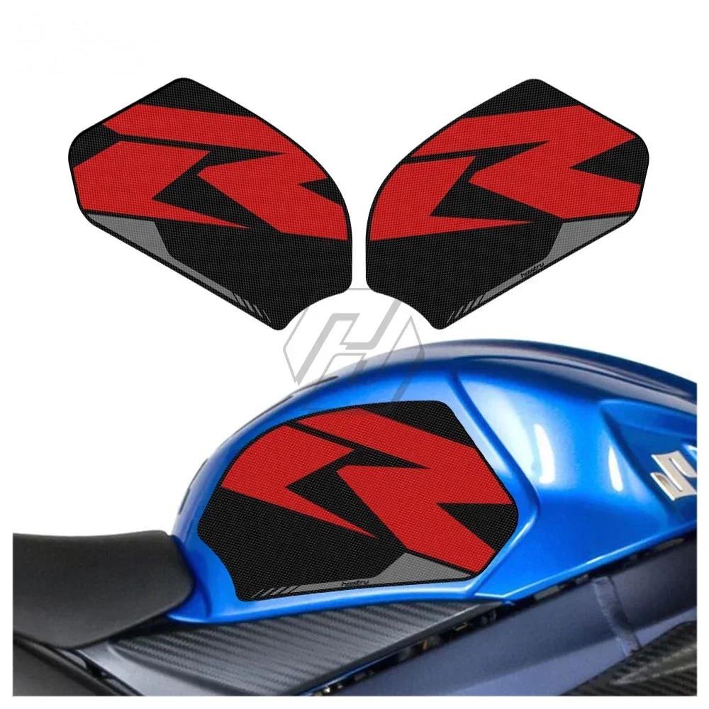 For SUZUKI GSXR600 GSXR750 GSX-R 600 750 2011-2016 Sticker Motorcycle Side Tank Pad Protection Knee Grip Anti-slip