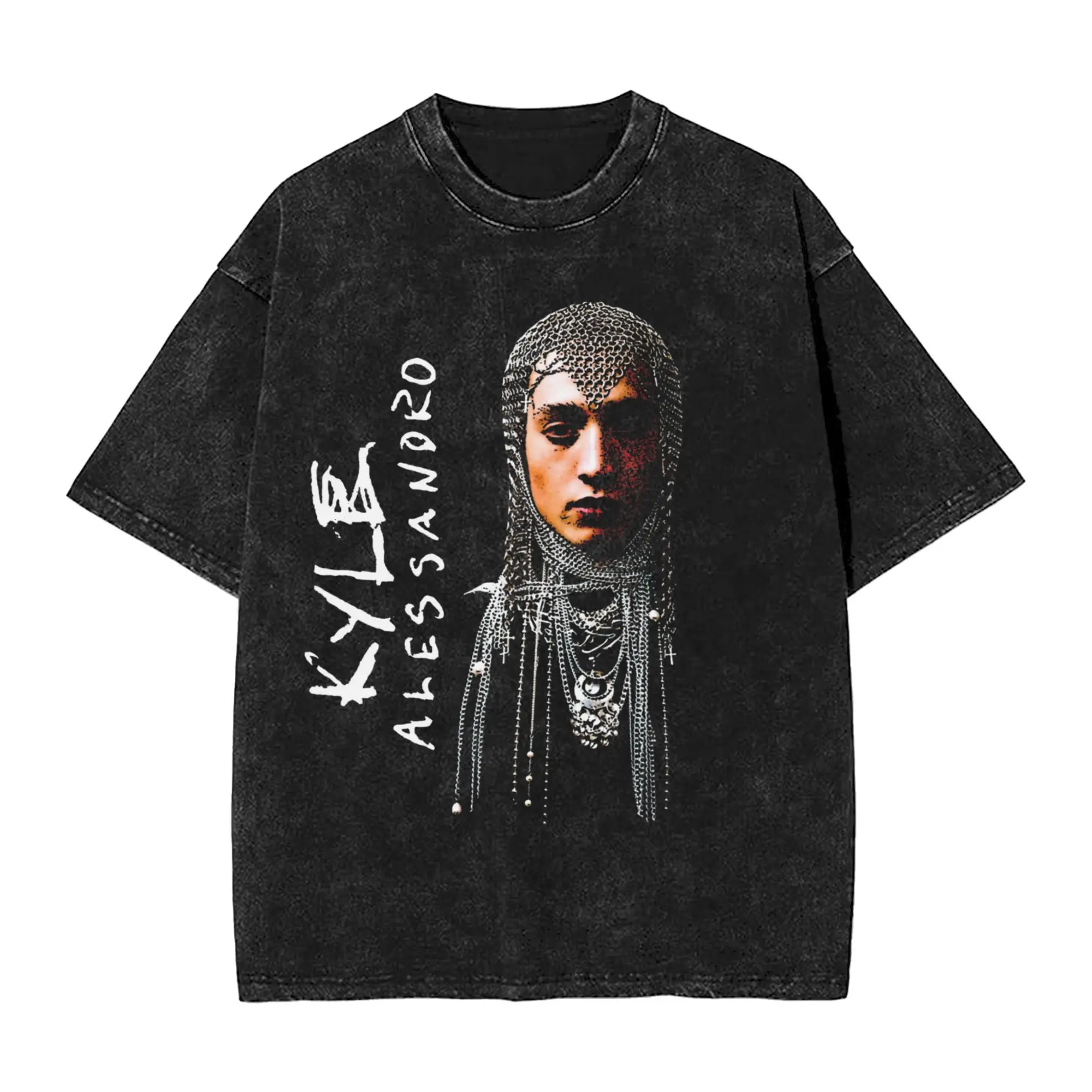 Kyle Alessandro Lighter Eurovision 2025   T-Shirt Short-Sleeved Y2K Funny Tops Summer Cotton O Neck Plus Size Clothing