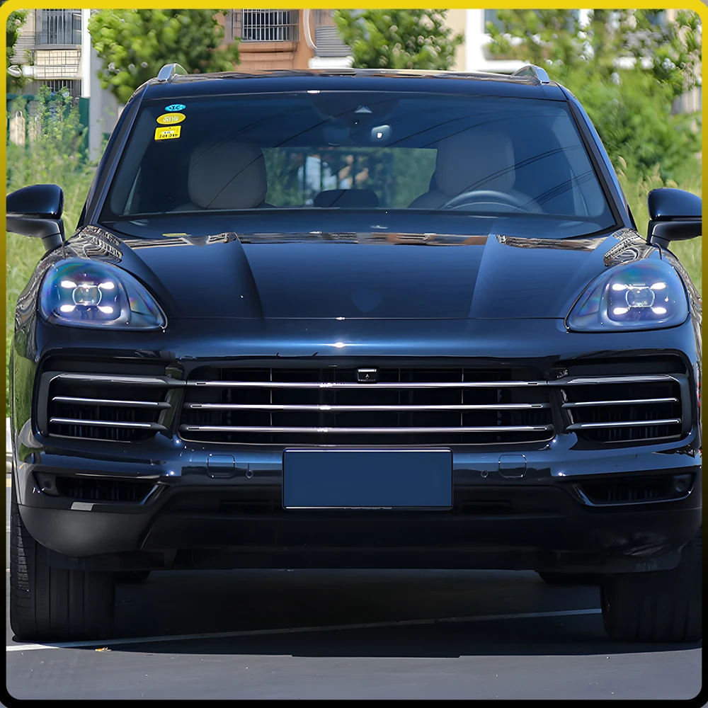 For Porsche Cayenne  2011-2018 LED Auto Upgrade  New Style Headlights Assembly Projector Lens Car Tool Accessories Plug and Play