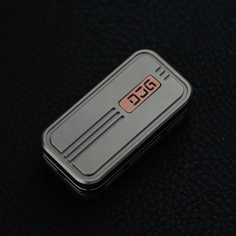 Imagem -05 - Edc Titânio Liga Triplo Tuning Fork Push Slider Brinquedos de Descompressão Parágrafo Magnético Ferramentas