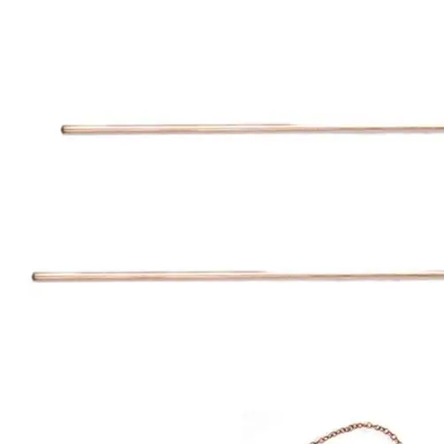 99.9% Copper Dowsing Rods Brass Metal Detector Probe For Water Treasure Mineral Vein Finding Tools With Pendulum And Storage Bag