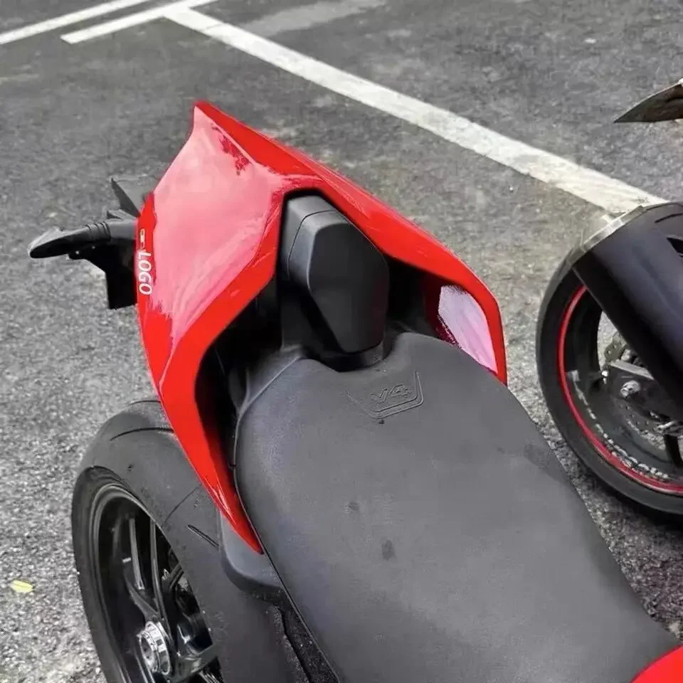 Für DUCATI Panigale V4/S V4R V2 Streetfighter V4/S V2 Superleggera Street Fighter Sitzbezug Schwanz Verkleidung hinten Einzelsitz Buckel