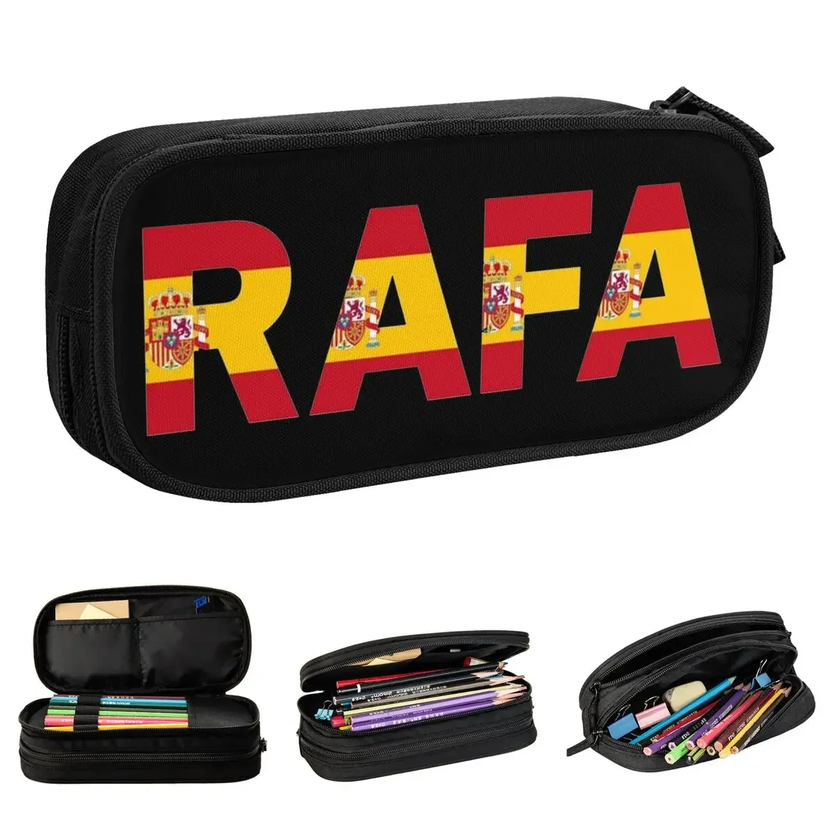 

Classic Rafa Australian Open Tennis Pencil Case Nadal Rafael Pencil Box Pen Box Student Bag School Supplies Cosmetic Stationery
