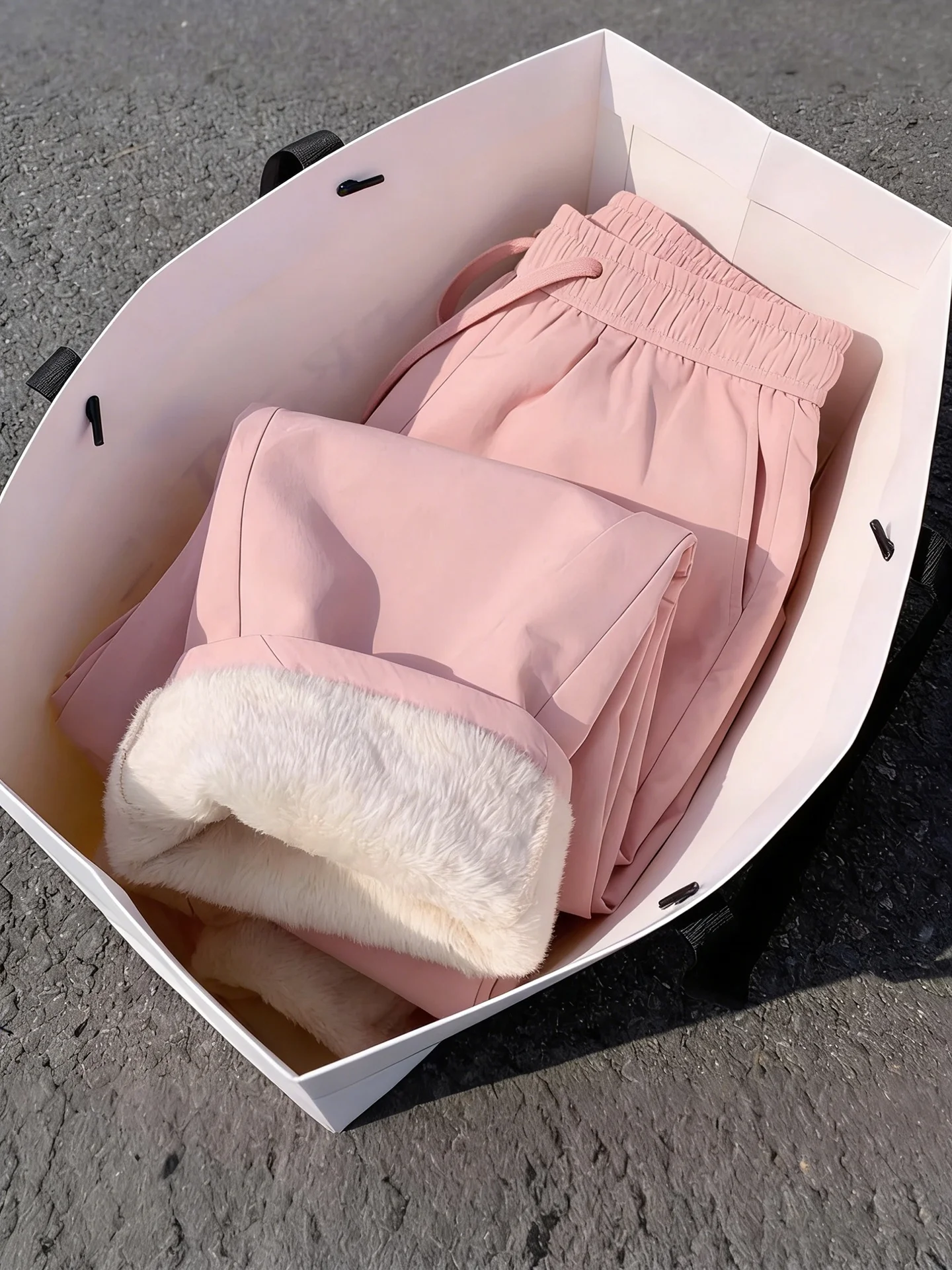 

Зимние лыжные брюки Thiened Fce для мужчин и женщин, хлопковые брюки с защитой от холода, розовые бархатные ветрозащитные повседневные прямые брюки из ягненка...