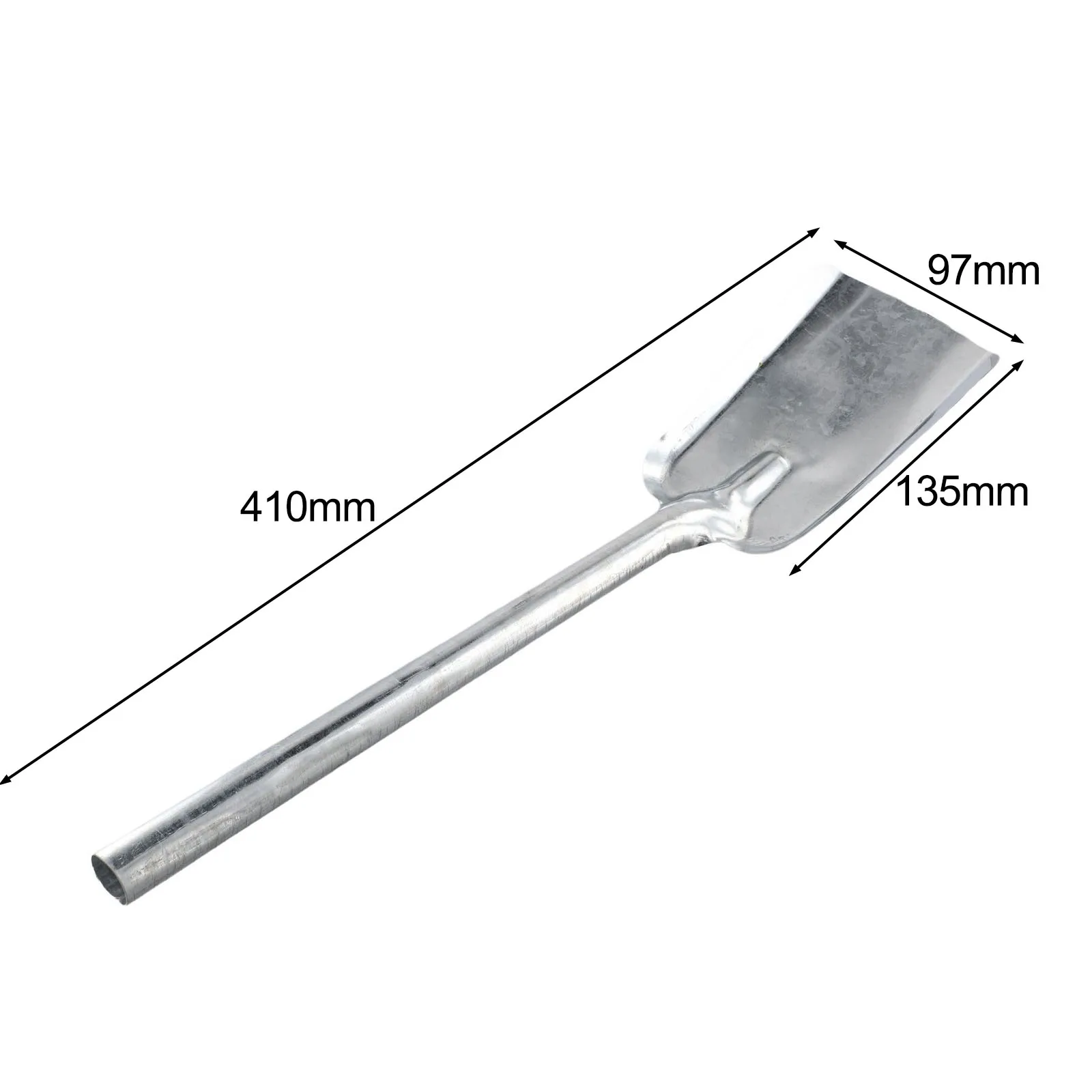 

BBQ Preparation Cleaning Fireplace Charcoal Shovel BBQ Shovel Chimneys Silver Versatile Utility Convenient Handle