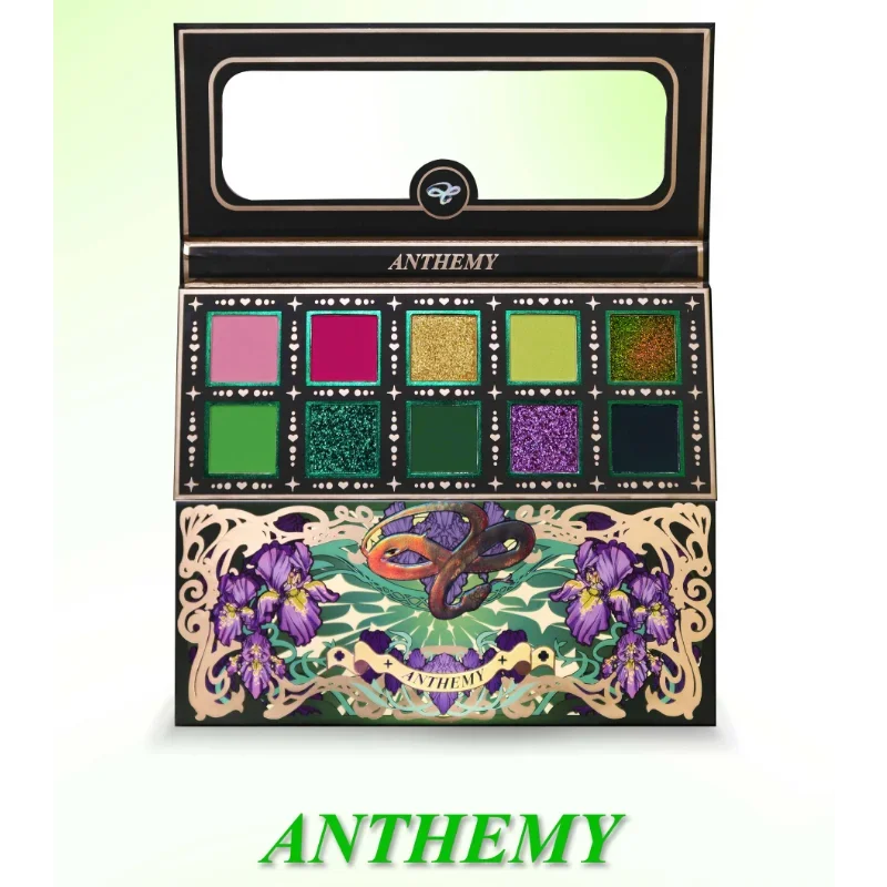 

Anthemy Backlight Butterfly 10-color Eyeshadow Palette Matte Pearlscent Chameleon Silk Mirror Long-lasting Makeup Csosmetics