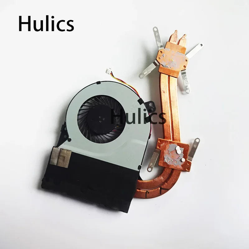 Hulics Used For Asus Laptop Heatsink Cooling Fan X550D K550D X750DP X550DP CPU  13N0-PPA0B02 13N0-PPA0B01