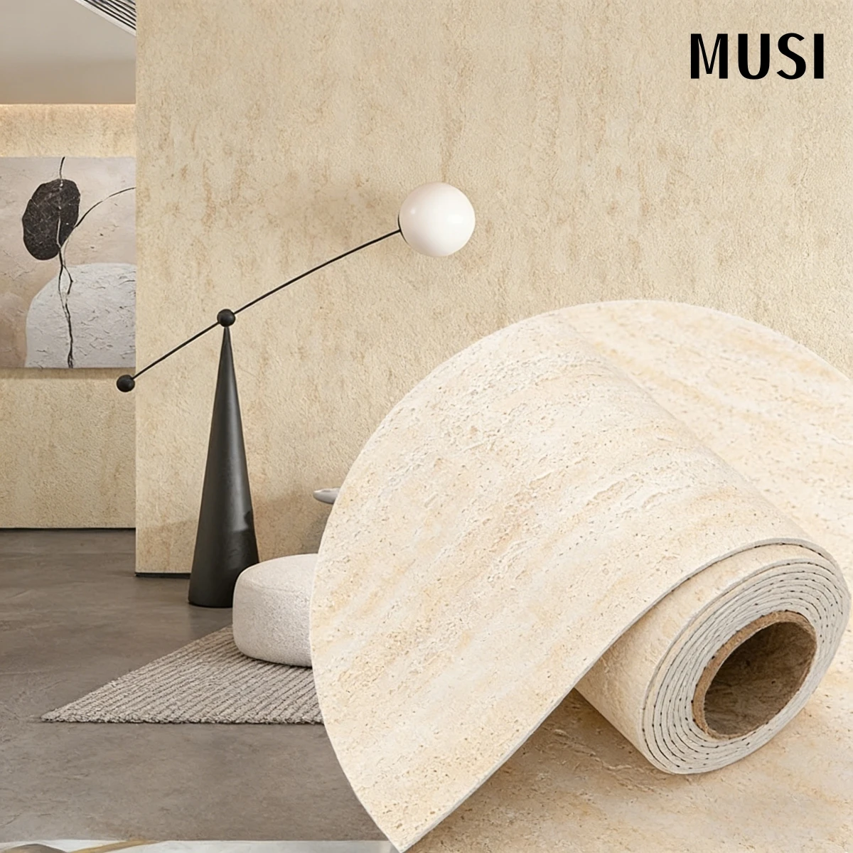 Self-adhesive Wallpaper for Wall Decor Peel&Stick Wall Panels with Foam Waterproof Wall Sticker Bedroom Wall-Cladding Renovation