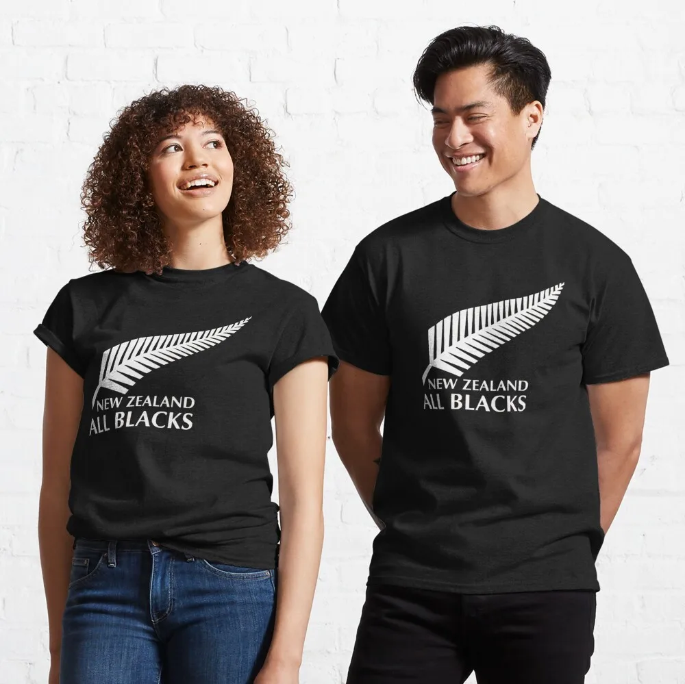 All Blacks Rugby T-Shirt black t shirt man clothes