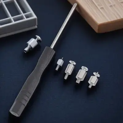

M2 SSD Mounting Screw Laptop Computer Nut Stainless Steel Durable Non Rust Easy Install Notebook Maintenance Hardware