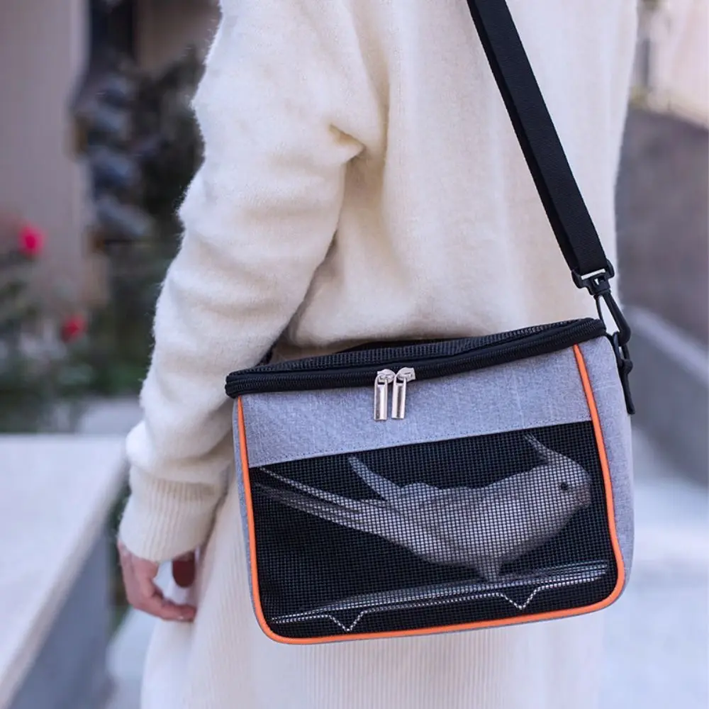 One Shoulder Durable for Lizard Rat Squirrel Oxford Hamster Outgoing Bag Hamster Carry Bag Parrot Carrier Guinea Pig Travel Bag