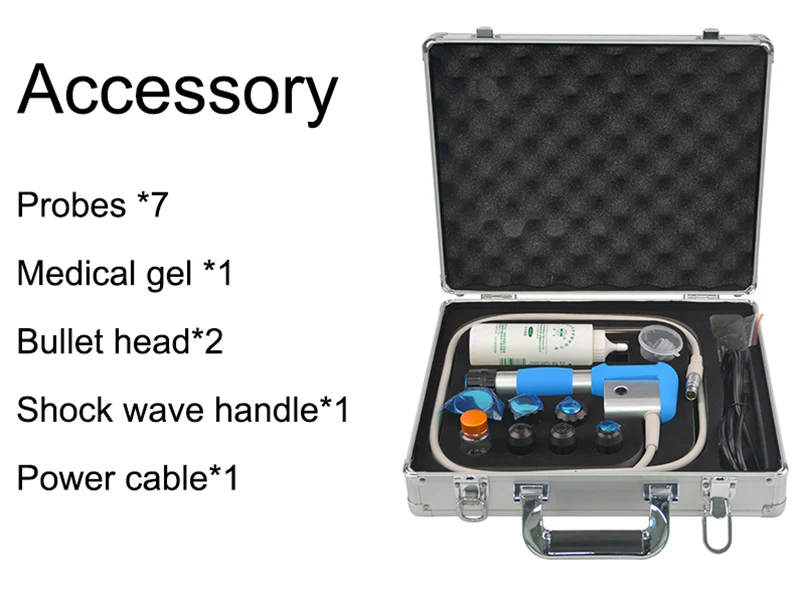 เครื่องนวดคลื่นกระแทกแบบนิวเมติก อุปกรณ์เพื่อสุขภาพ เครื่องคลื่นกระแทก ESWT กายภาพบำบัด บรรเทาอาการปวดเข่า ปวดหลัง และภาวะหย่อนสมรรถภาพทางเพศ