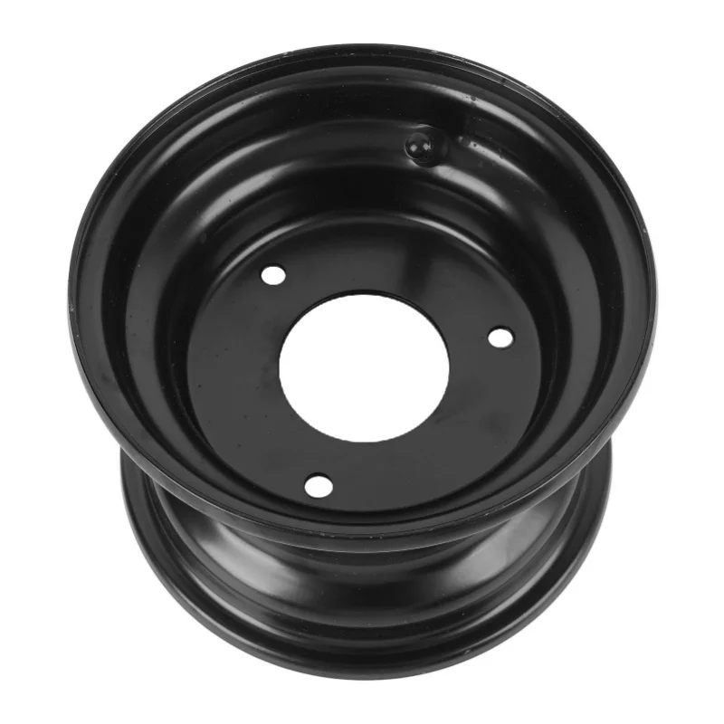 

145/70-6 Go Kart Wheel Rim 3 Holes 6 Inch Aluminum Alloy Enhanced Traction Stylish Look For ATV Quad Dirt Bike Ride On Mower