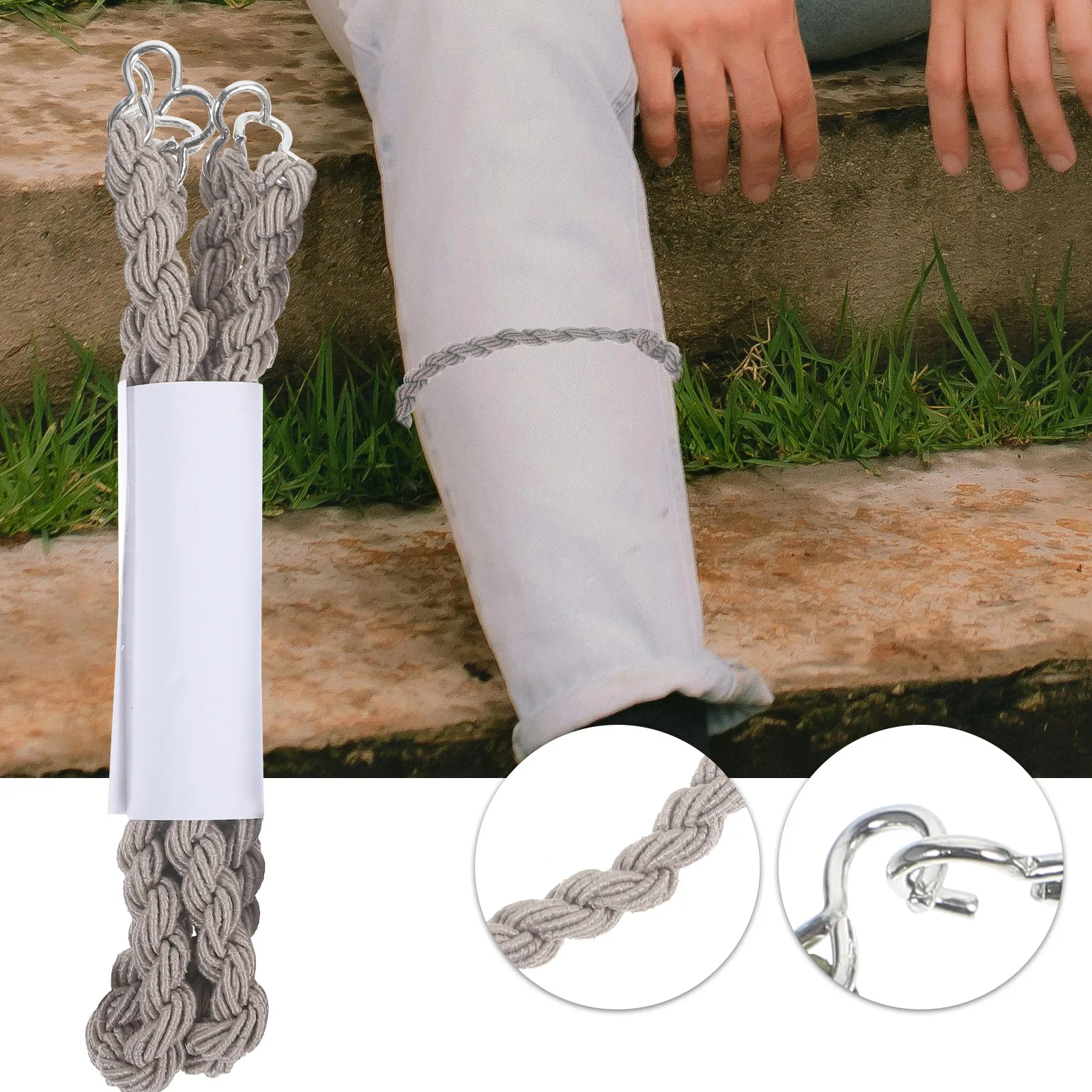 

6pcs Bands Elastic Straps Outdoor Blousing Garters Lightweight Boot Binding Bands Reusable Hiking Accessories Portable Leg