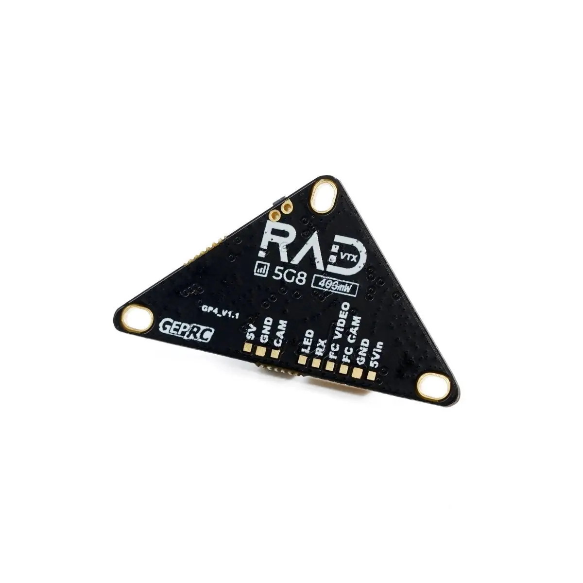 GEPRC RAD Whoop 5.8G VTX - 40CH، 400mW Max، 4 - ضبط مستوى الطاقة، مشبك IRC، سهل التركيب لـ DIY FPV Quads/Whoops