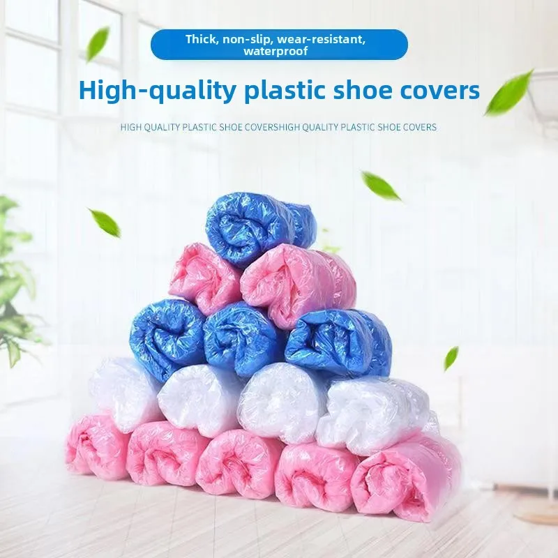 fundas-desechables-para-zapatos-de-plastico-grueso-tamano-grande-antipolvo-impermeables-de-pe-material-nuevo-antideslizantes