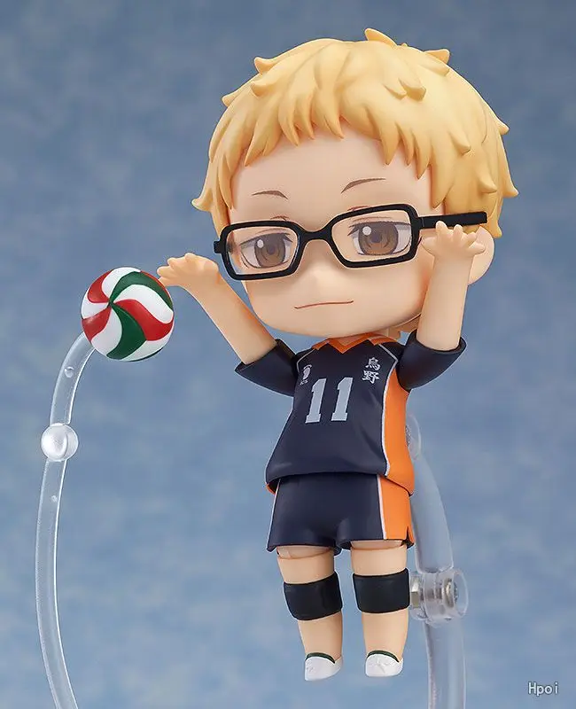 

【FS】Original GSC Nendoron 616 Volleyball Boy Season 2 Tsukishima Wake Up Figure Model Toy Gift Collection