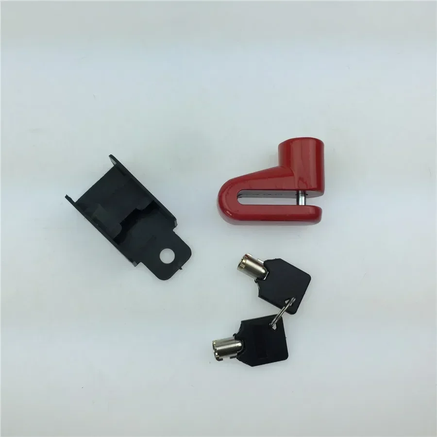 Tram bike motorcycle lock disc brakes piece BMX bike equipped with anti-theft security lock key free shipping