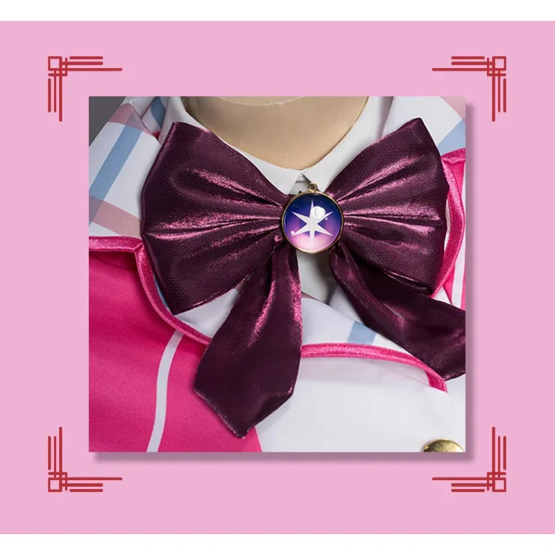 2025 aaa هوشينو روبي آي كوبلاي زي شعر مستعار أنيمي أوشي نو كو أيدول مرحلة الهالوين كوسبلاي لوليتا فستان وردي فاخر