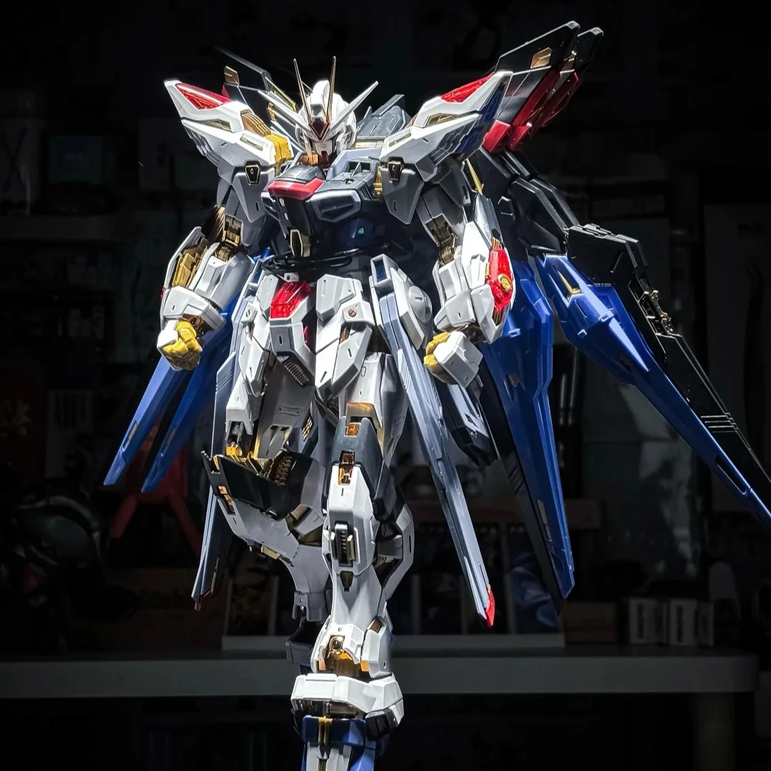 

CHANGLONG Model 7701 Mgex Zgmf-X20a Strike Freedom Plastic Skeleton Kits Anime Action Figure Robot Plastic Model Gifts Toys