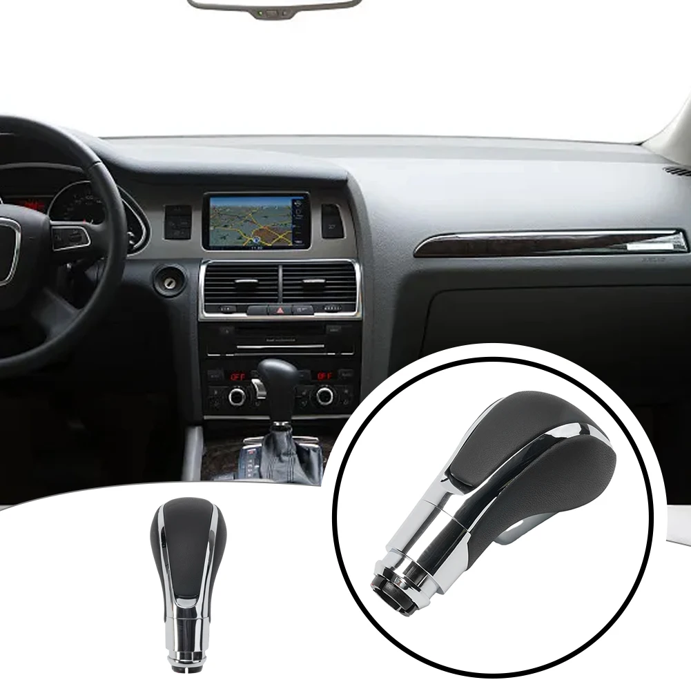 Automatic PVC+Leather 6 speed Gear Shift Knob Black 10.5*4.5cm For Opel for vauxhall Insignia Astra Useful Hot