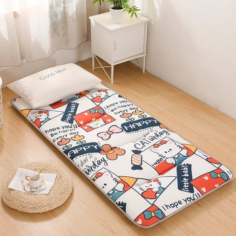 Bed Floor Mattress Mat Student Dormitory Single Double Soft Comfortable Mattress Sleeping Pad  Bed King Size