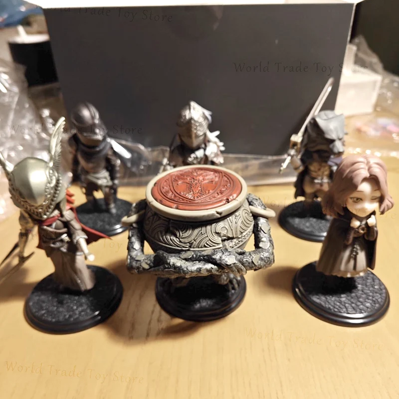 

In Stock new Genuine Elden Ring Series Blind Figurine Firelink Old Man Game Peripheral Ornament One Flick Figure Anime Toy gift