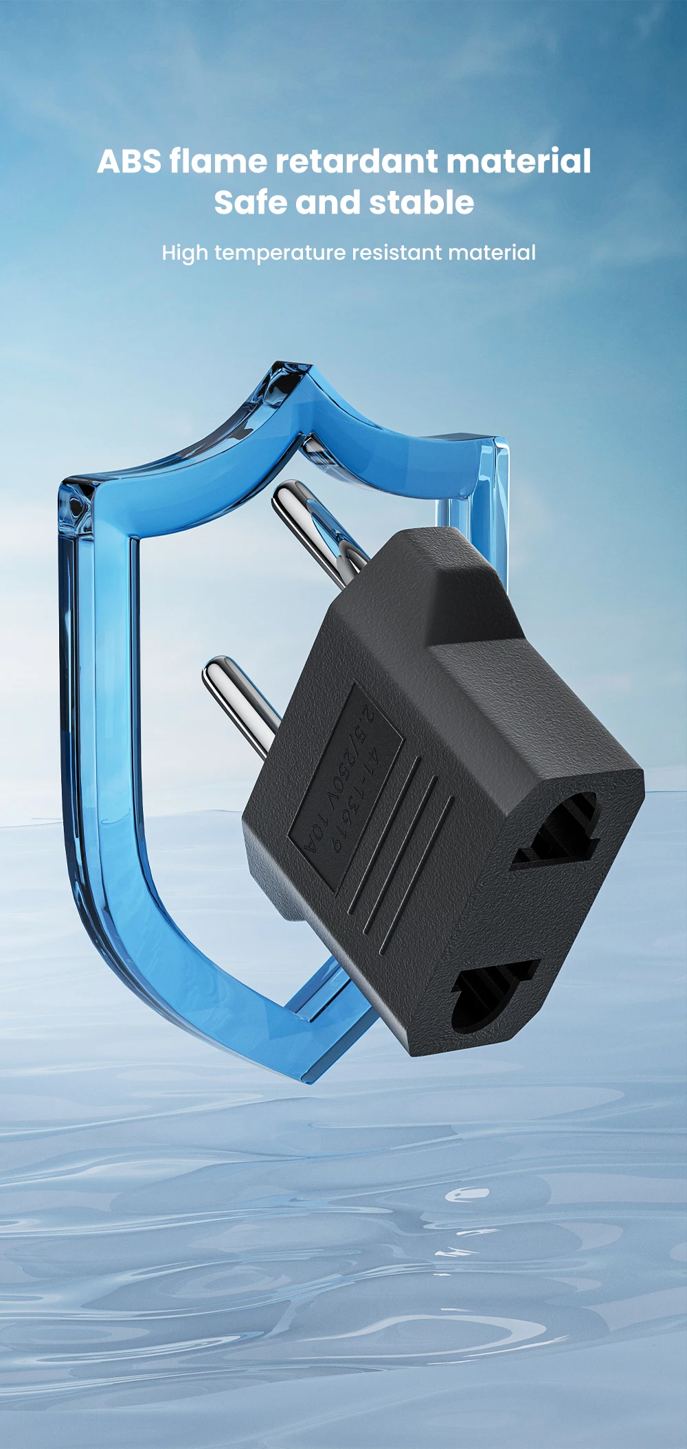 Olaf 1-10 stücke 4,8/4,0mm US Zu EU Stecker Adapter EU UNS Zu Euro KR BR Brasilien stecker Konverter Amerikanischen Reise Power Adapter Steckdose – Detail 6