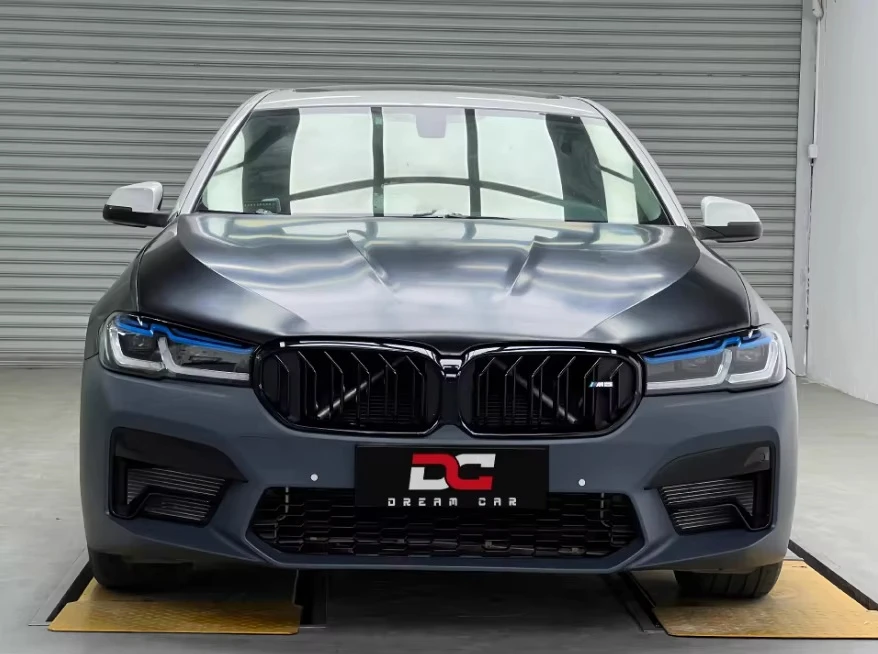 ل 5 سلسلة F10 2010-2017 طقم هيكل السيارة أجزاء الأداء تحديث سباق M5 G30 نمط المصد الأمامي المصد الخلفي الجانب تنورة-جديد