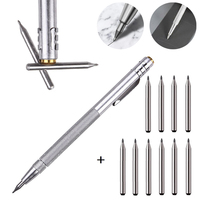 Scriber Pen Carbide Steel Tip Scriber Engraving Pen For Glass Metal Wood Construction Marking Tools