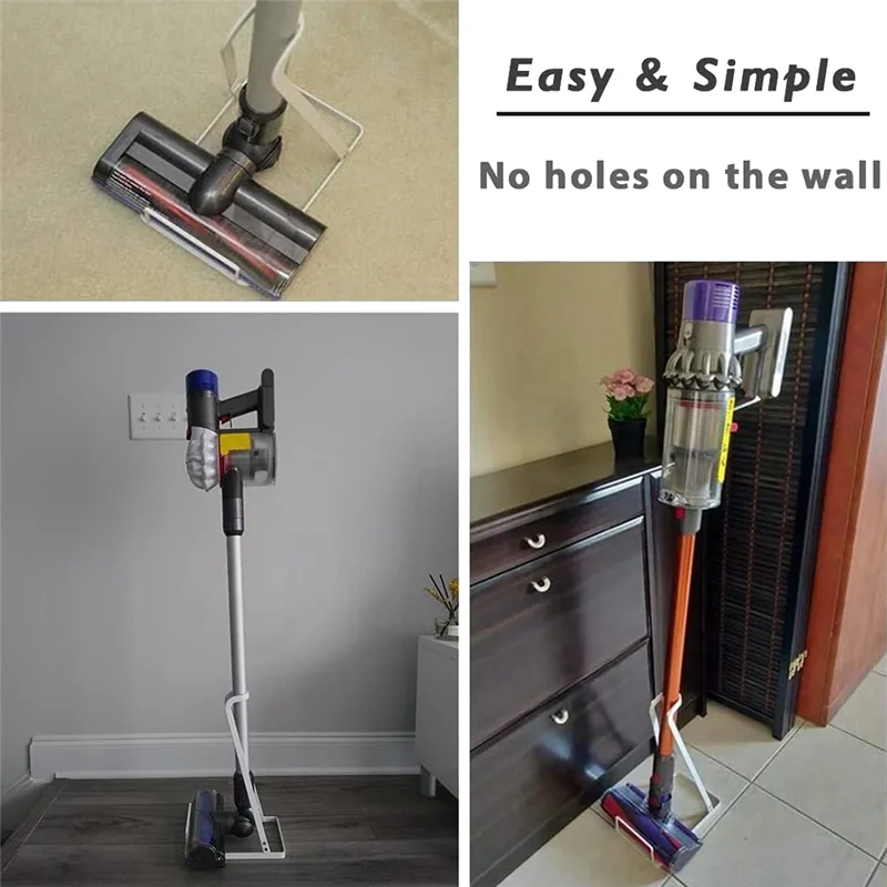 Support en acier pour aspirateur balai électrique, accessoire de nettoyage