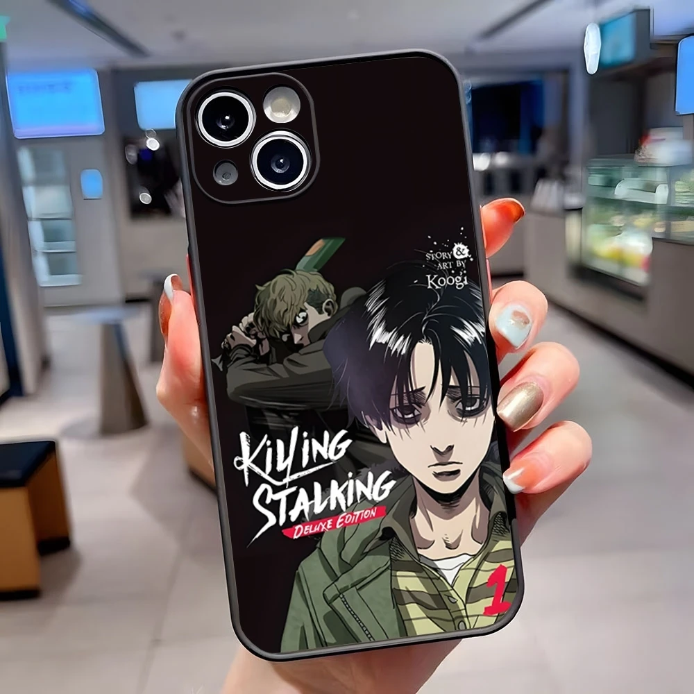 Anime Kill Stalker Phone Case For IPhone 15 Pro Max 16 Pro 13 14 Plus 11 12 Mini Xs X Xr 7 8 Se Matte Translucent Back Cover