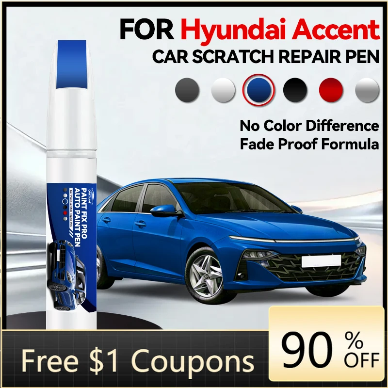 Accesorios para Autos Hyundai Accent 2000-2025 MC RB HY XP, Lápiz de Reparación de Pintura, Eliminador de Arañazos, Accesorios de Bricolaje para Autos