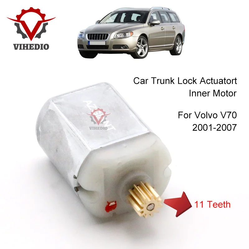 

For Volvo V70 2001-2007 Car Rear Trunk Lock Actuator Latch Release Power Motor OEM 12V Core Replacement High Quality DIY Engine