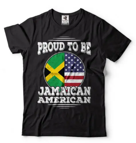 Proud To Be Jamaican American Jamaica Jamaican Heritage T shirt Jamaica T shirts