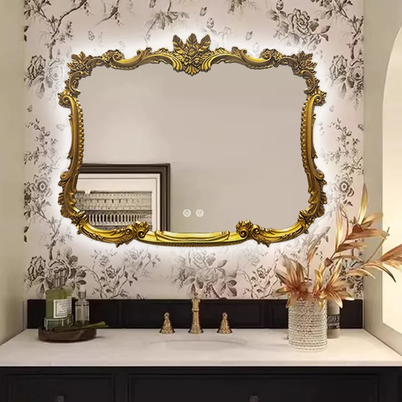 

Nordic Luxury Mirror Modern Design Aesthetic Creative Unique Room Decor Fashion Mirror Interior Spiegels Living Room Decoration