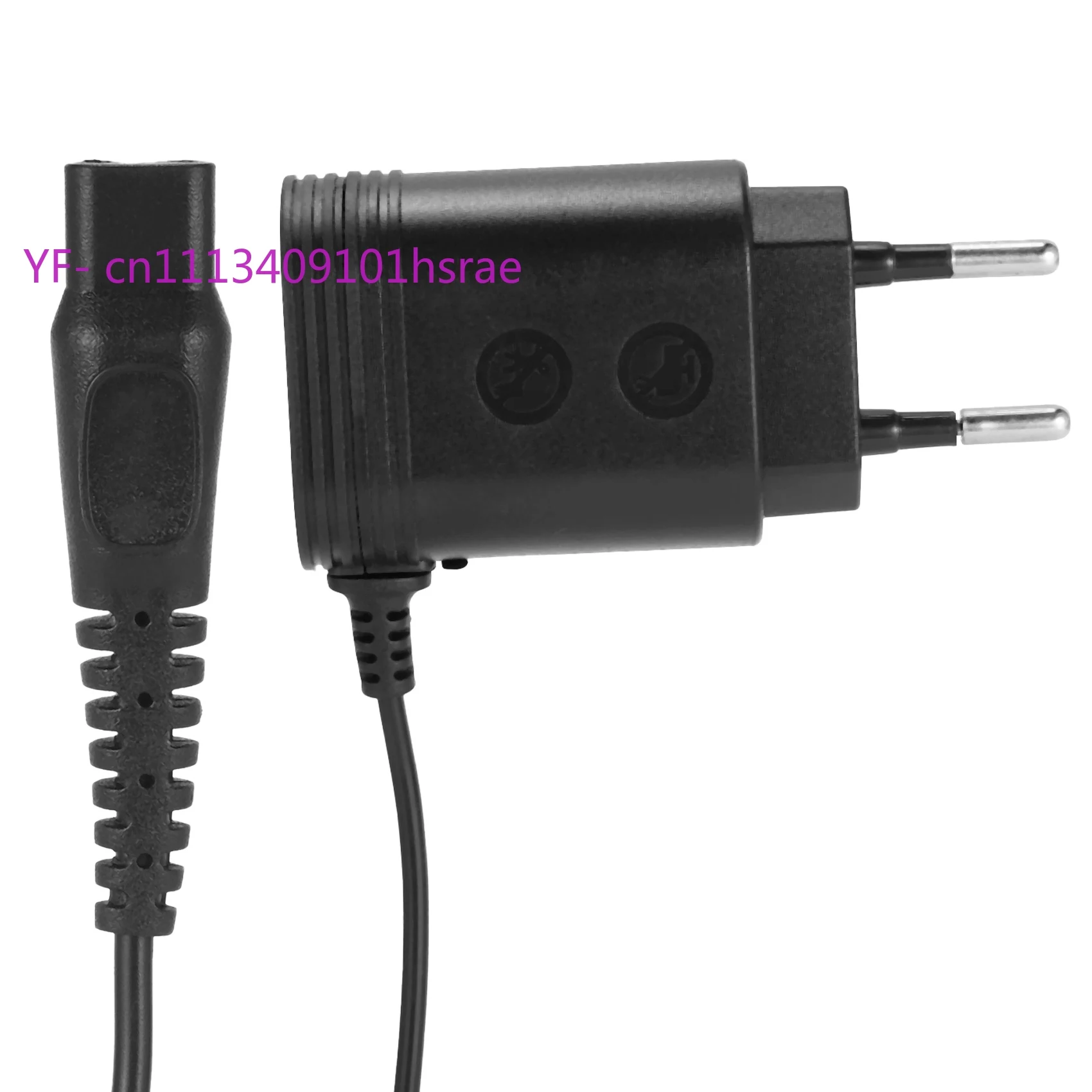 2PCS 15V HQ8505 Charger Power Supply Adapter EU Plug for OneBlade QP6520 QP6510 Shaver Razor Power Cord