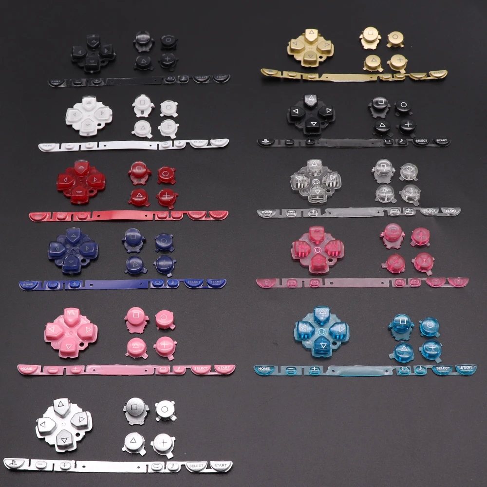 1set For PSP 1000 console spare button kit 3 in 1 full key kit For PSP 1000 console spare button ABXY Buttons Kit