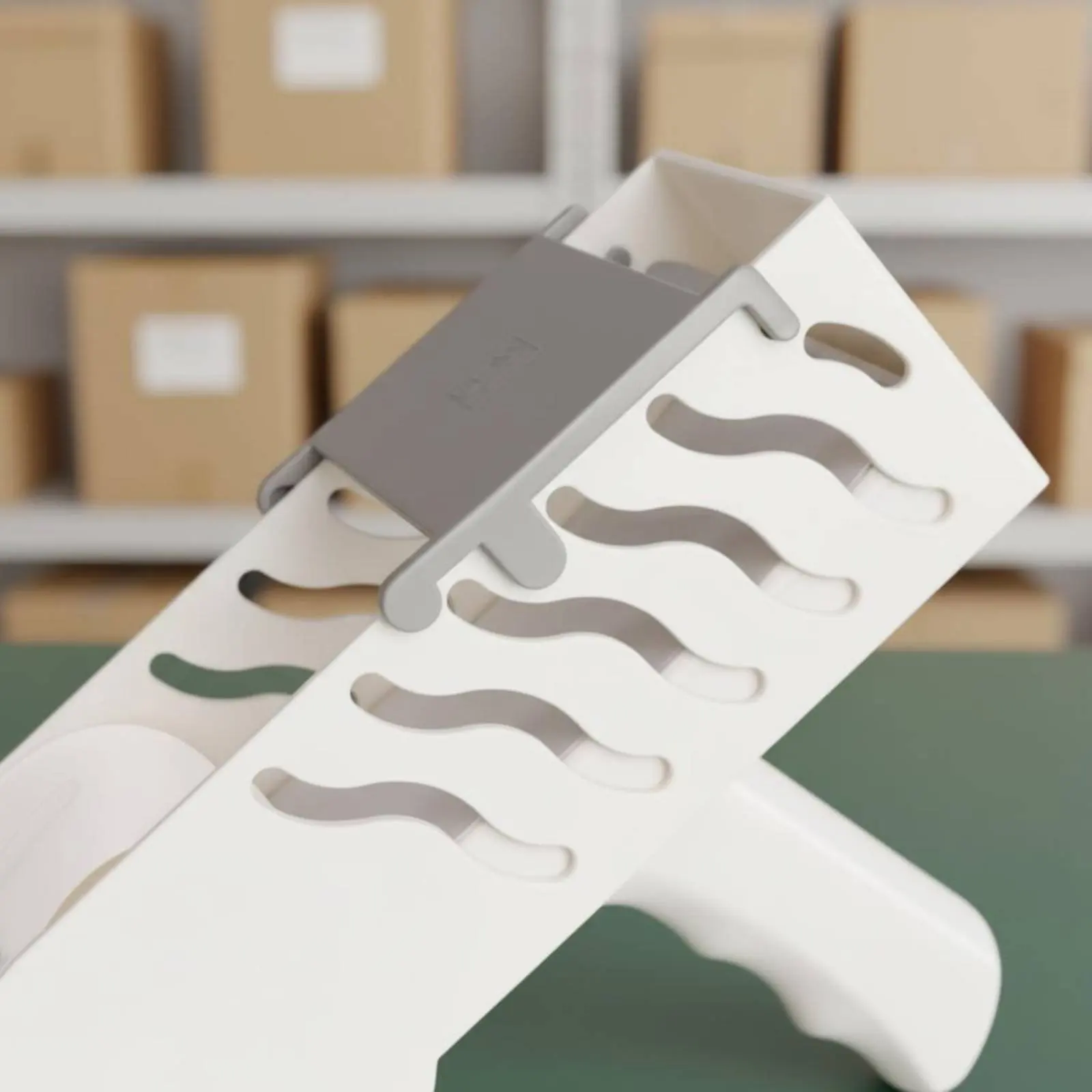 Express Waybill Applicator Tool Lightweight Handheld Label Applicator Fast Labeler Tool Ergonomic Design for Warehouse Workers
