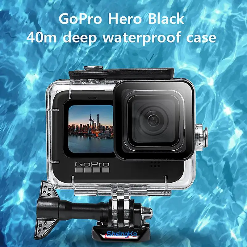 

for GoPro Hero 9/10/11 40 meters waterproof protective lens shell GoPro underwater diving case submarine protection shell covers