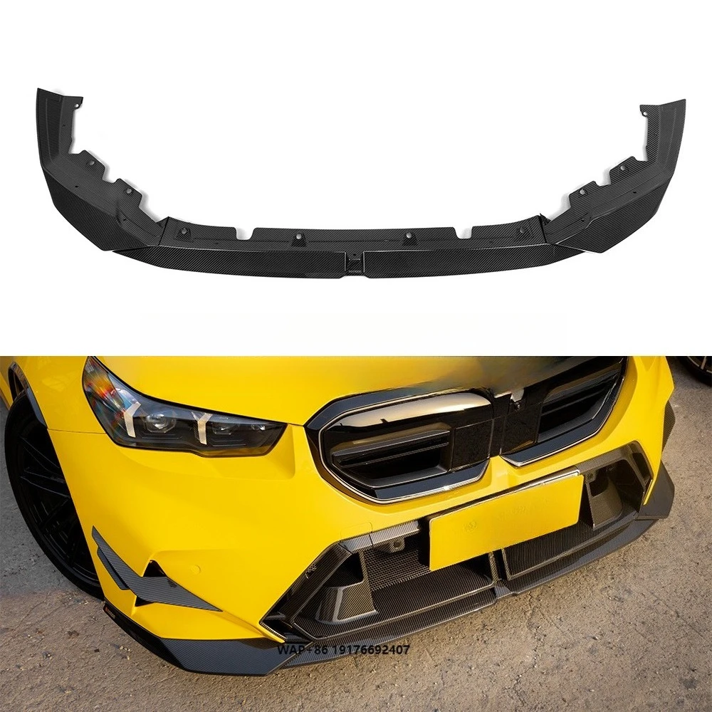 V1 Prepreg Carbon Fiber Front Bumper Chin Lip for M5 G90 G99 2024+