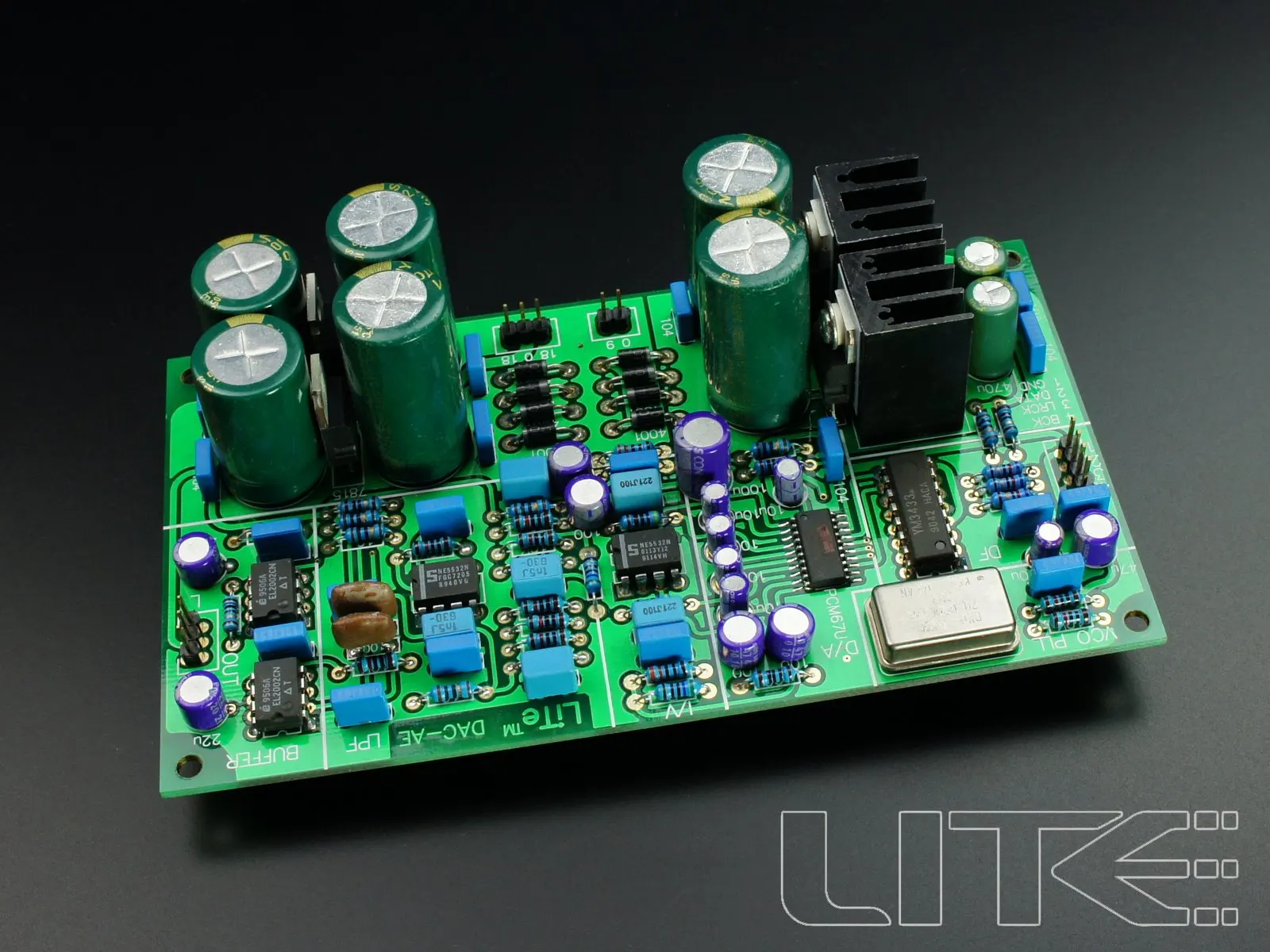 

The LITE DAC-AE Decoder Board Is Installed in The Machine